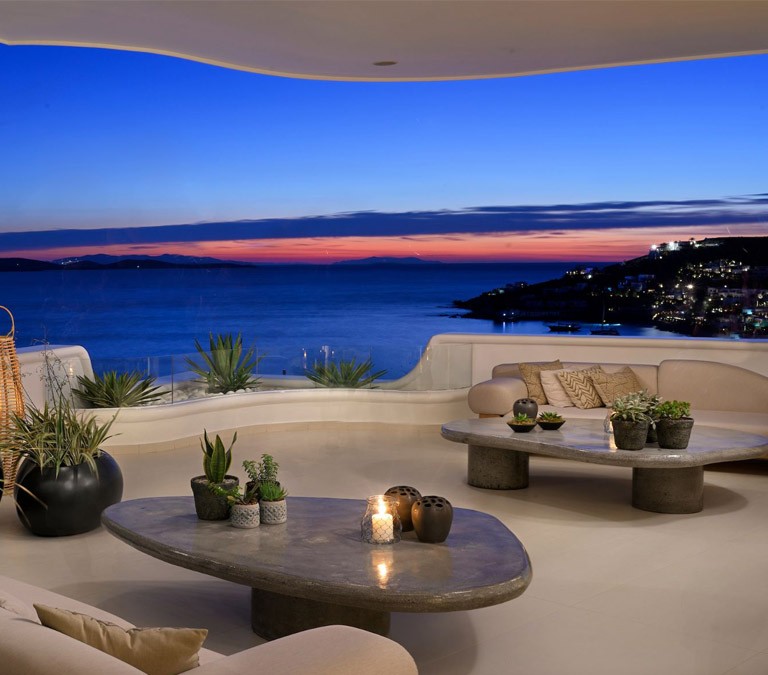 Luminous Sunset Bar